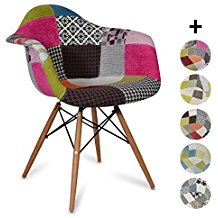 Chaise Eames DAW patchwork
