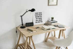 chaise de bureau scandinave